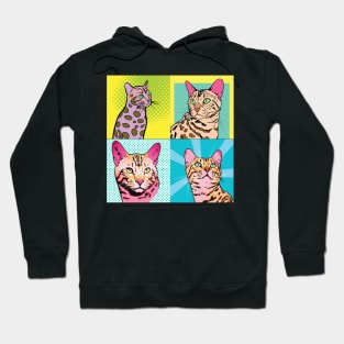 Ocicat Pop Art - Cat Lover Gift Hoodie